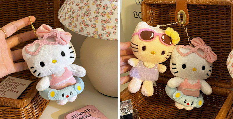 Stuffed Animal Keyring