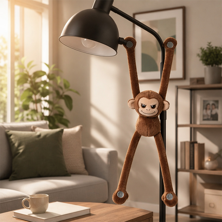Magnetisch aapje knuffel