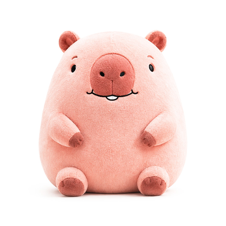 Roze Capibara knuffel