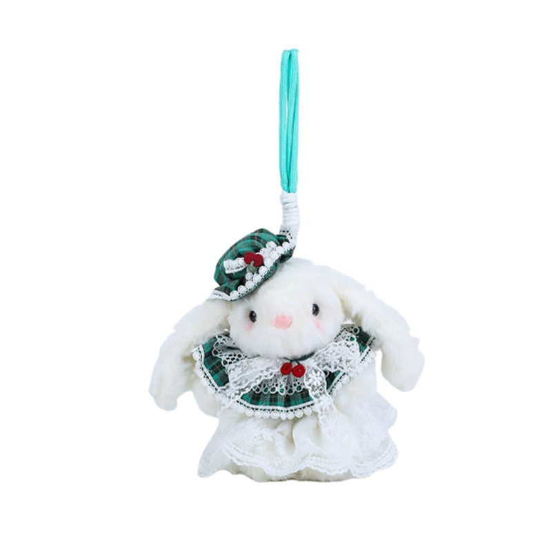 Pluche dierensleutelhanger