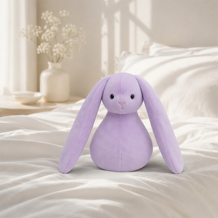 Paarse Lop Ear Bunny pluche