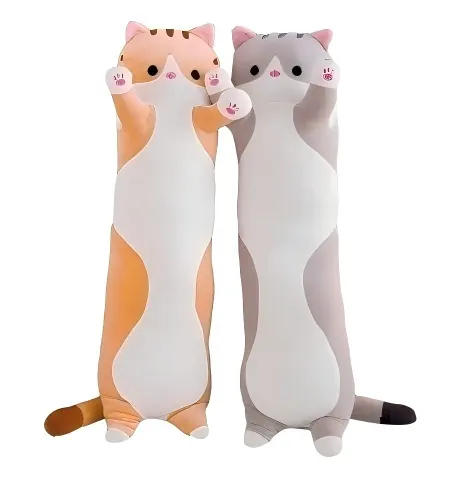 Ongevuld Long Cat Plush Pillow